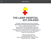 Tablet Screenshot of lamphospital.com